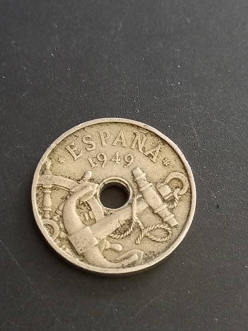 1949 Spain 50 Centimos