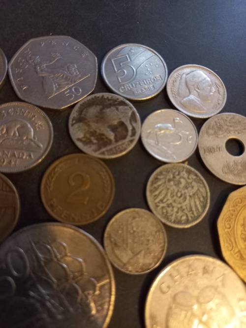 29 Interesting mixed coins. Bid per coin to take all.