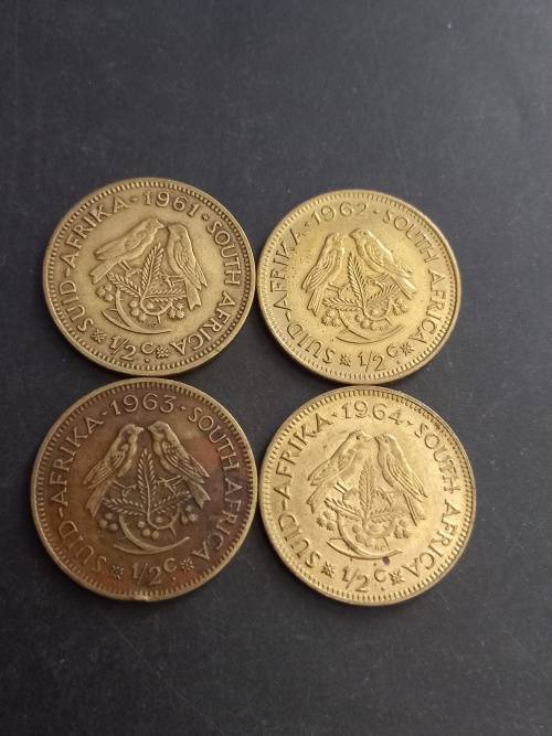 1961 - 1964 RSA 1cent lot.