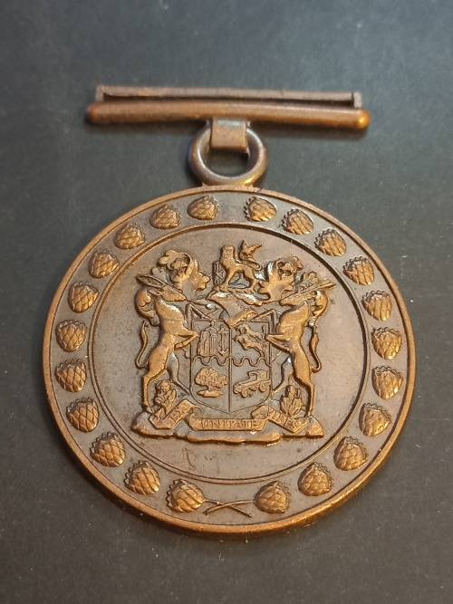 Police Faithful service medal. G.L. Fouche
