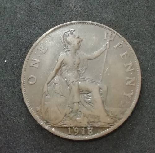 1918 Great Britain Penny