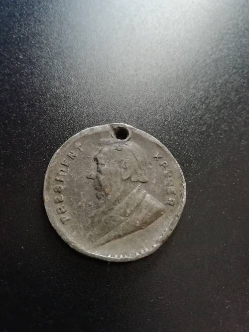 President Paul Kruger medallion. In memoriam.