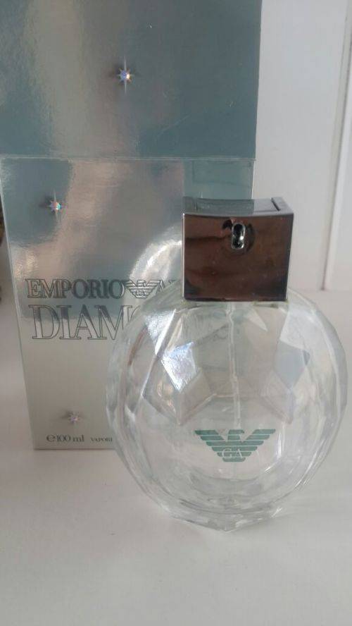 DIAMONDS BY EMPORIO ARMANI PERFUME BOTTLE