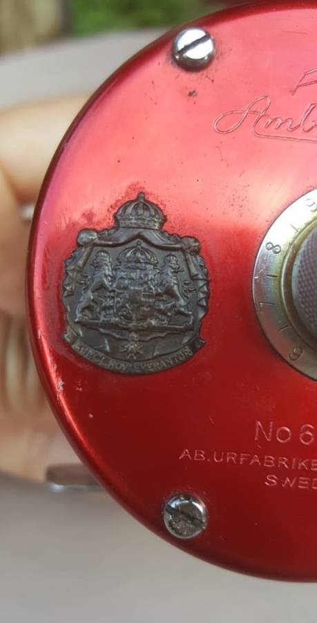 RARE VINTAGE ABU AMBASSADEUR 6000 MULTIPLIER FISHING REEL