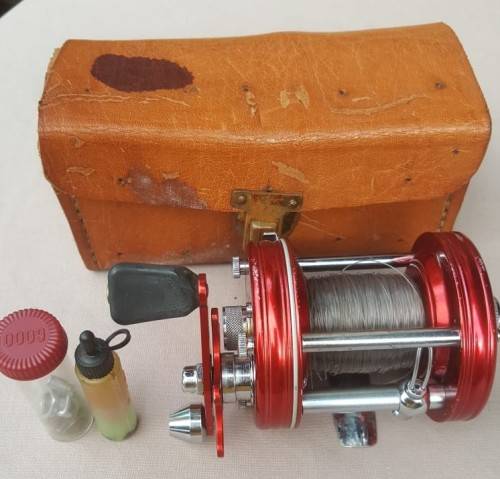 RARE VINTAGE ABU AMBASSADEUR 6000 MULTIPLIER FISHING REEL
