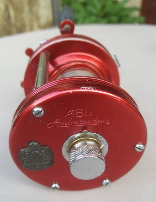 RARE VINTAGE ABU AMBASSADEUR 6000 MULTIPLIER FISHING REEL