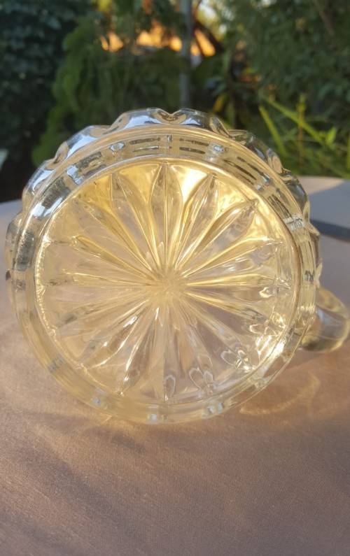 LARGE 28CM GERMAN BEER GLASS MUG WITH PEWTER LID OF ARMY HORSE RIDER