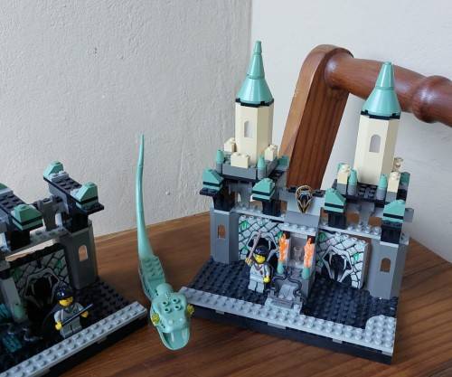 ORIGINAL LEGO HARRY POTTER CHAMBER OF SECRETS (4730) FROM 2002 - ABOUT 85% COMPLETE