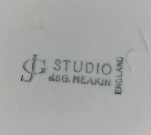 LARGE VINTAGE RETRO JandG MEAKIN ENGLAND COFFEE/TEA SET WITH GALAXY STAR DECORATION