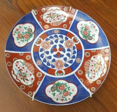 IMPERIAL IMARI JAPAN 21CM PLATE LIMITED COLLECTORS SERIES BEAUTIFULLY HAND DECORATED BY PROF TOSHIO