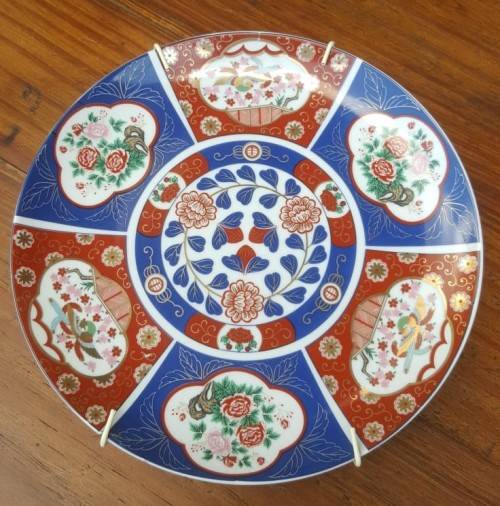 IMPERIAL IMARI JAPAN 21CM PLATE LIMITED COLLECTORS SERIES BEAUTIFULLY HAND DECORATED BY PROF TOSHIO