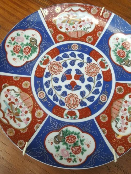 IMPERIAL IMARI JAPAN 21CM PLATE LIMITED COLLECTORS SERIES BEAUTIFULLY HAND DECORATED BY PROF TOSHIO