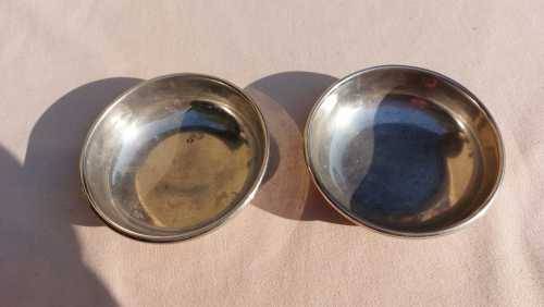 VINTAGE OLRI ITALIAN SILVER PLATED BOWLS OR CUPS