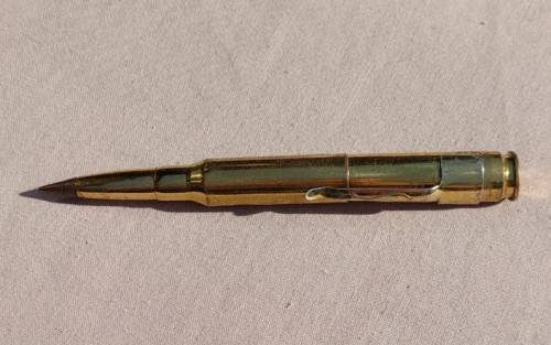 VINTAGE SOUTH AFRICAN R1 RIFLE BULLET PEN