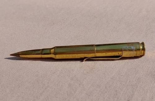 VINTAGE SOUTH AFRICAN R1 RIFLE BULLET PEN