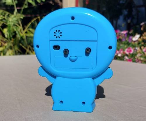 CUTE DORAEMON (CHILDRENS CARTOON CHARACTER) ALARM CLOCK SILENT (NO TICKING) PLASTIC BLUE