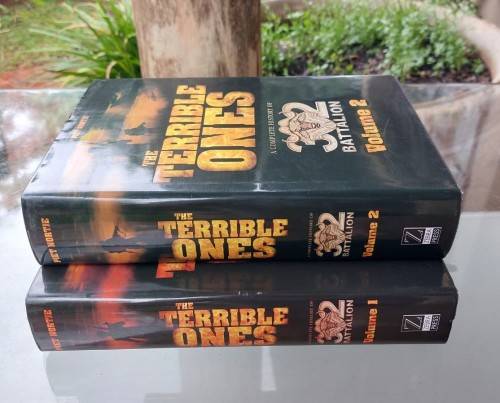 THE TERRIBLE ONES: A COMPLETE HISTORY OF 32 BATALLION  VOLUME 1 AND 2 BY PIET NORTJE