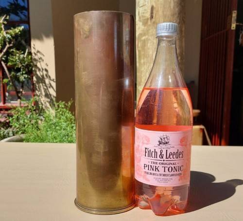 25 POUNDER FIELD ARTILLERY GUN BRASS SHELL CASING 1963 RARE AUSTRALIAN FINSBURY (MC) MANUFACTURED