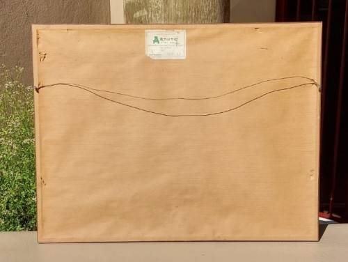 SA MASTER TED HOEFSLOOT (1913  2013) CAPE COTTAGE PRINT  SIZE (45CM W 34CM H) 2ND OF 4 ON AUCTION