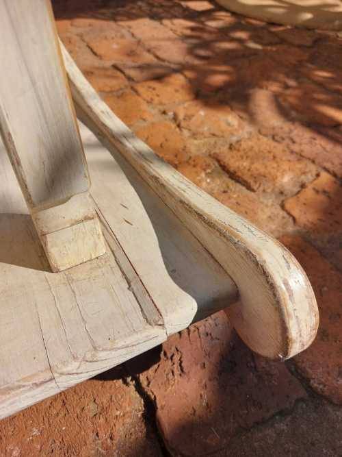 VINTAGE WOODEN ROCKING HORSE LARGE 80CM HIGH 90CM WIDE