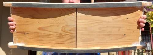 VINTAGE WOODEN ROCKING HORSE LARGE 80CM HIGH 90CM WIDE