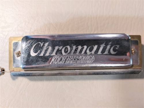 HOHNER KOCH CHROMATIC HARMONICA VINTAGE GERMAN IN GOOD WORKING CONDITION THE 2ND OF 2 ON AUCTION