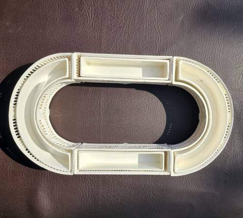 GERMAN PORCELAIN BY MAX ROESLER ANTIQUE 1890S SURTOUT DE TABLE (CENTREPIECE)