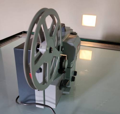 VINTAGE 1960S EUMIG MARK S712D 8MM FILM PROJECTOR MADE IN AUSTRIA WORKING