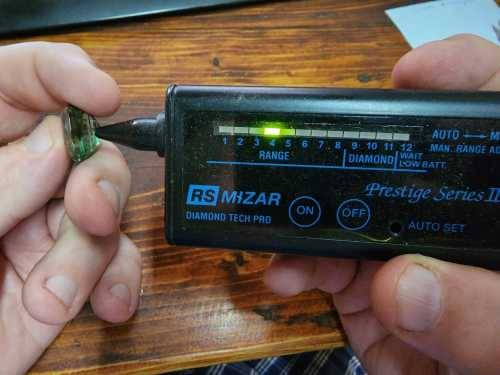 HOW STRANGE? A VERY LARGE 26,80CT GREEN AMETHYST GEMSTONE WITH BEAUTIFUL CUSHION CUT