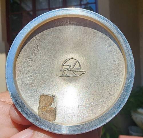 ELEGANT SET OF 6 SALEM PORTUGAL SILVERPLATED WINE GOBLETS