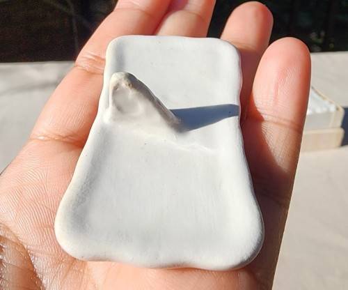 12 VINTAGE ELWECO JAPAN PORCELAIN ROSES PLACE CARD HOLDERS  2 BOXED SETS OF 6