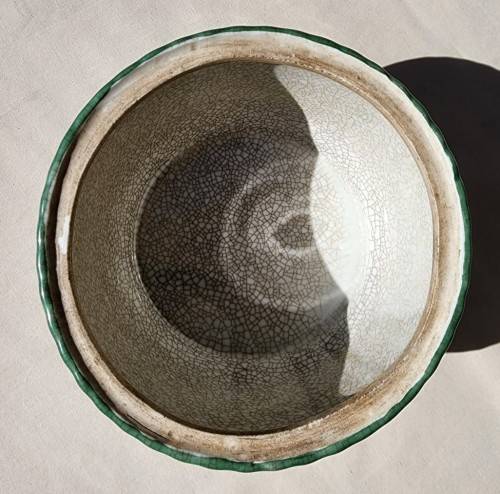 VINTAGE WONG LEE (WL) 1895 CHINESE PORCELAIN LIDDED BOWL