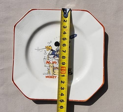 CUTE DISNEY MICKEY MOUSE DIRECTING THE OCHESTRA PLATE