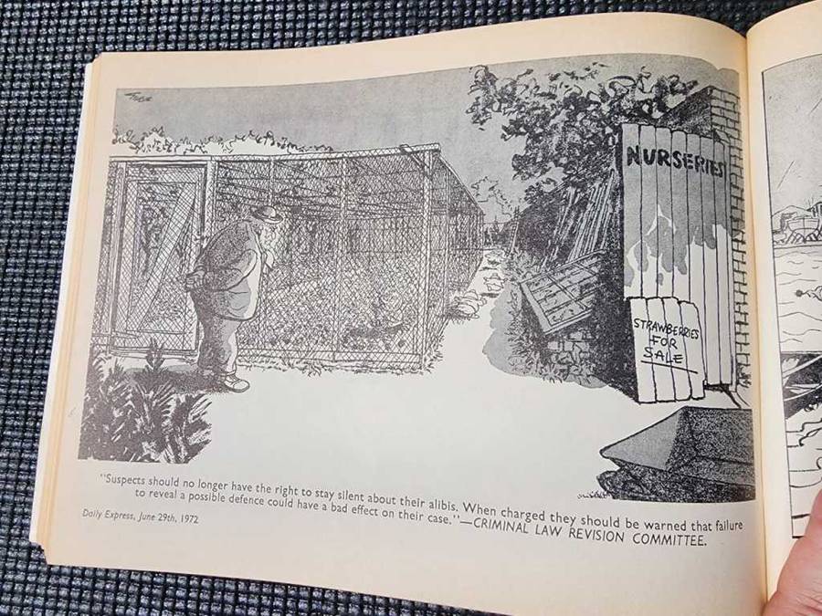 A COLLECTION OF 2 VINTAGE 1970S GILES DAILY EXPRESS CARTOONS  ISSUES 25 AND 26