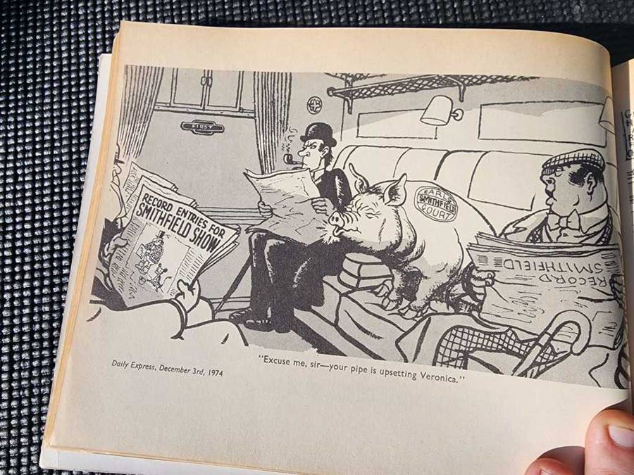 A COLLECTION OF 3 VINTAGE 1970S GILES DAILY EXPRESS CARTOONS  ISSUES 29, 30 AND 31