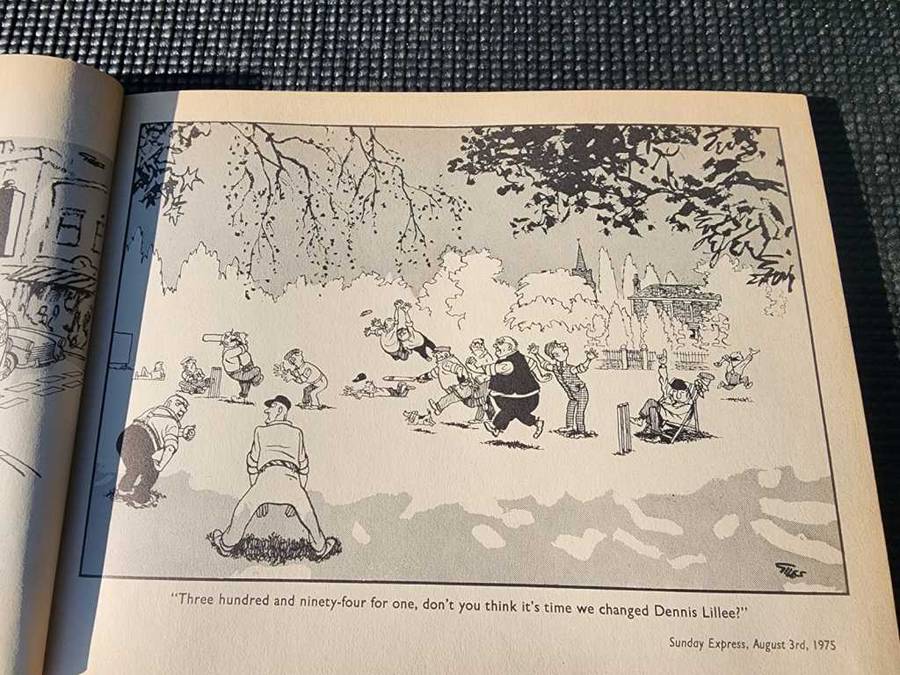 A COLLECTION OF 3 VINTAGE 1970S GILES DAILY EXPRESS CARTOONS  ISSUES 29, 30 AND 31