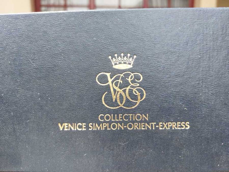 ORIENT EXPRESS BAR CAR COASTERS SET FROM THE SECOND MOST FAMOUS TRAIN ON EARTH