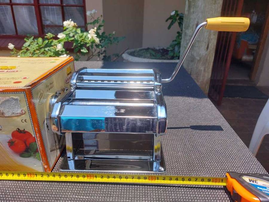 MARCATO ATLAS 150MM CHROME PLATED STEEL PASTA MACHINE MADE IN ITALY