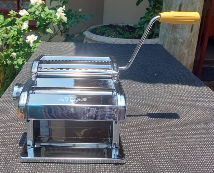 MARCATO ATLAS 150MM CHROME PLATED STEEL PASTA MACHINE MADE IN ITALY