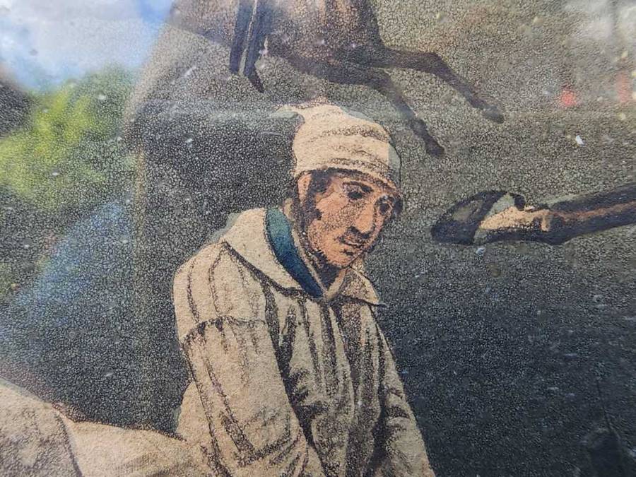 Plate III First Steeple-Chase On Record 1839 Very Rare Original Coloured Aquatint Henry Alken