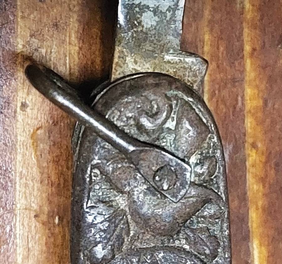 KRUGER AND DE WET POCKET KNIFE - CORKSCREW VARIATION WITH ORANJE VRIJST