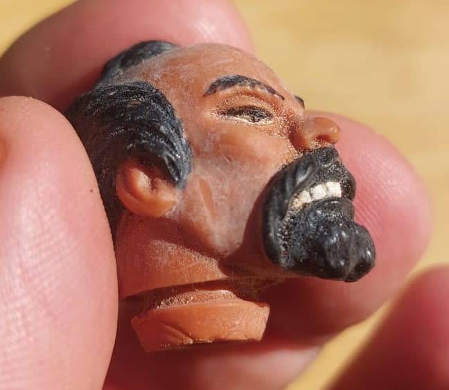 Rare Vintage Toys: Masters of the Universe G-Man plus Jitsu Head, Mighty Max Dread Heads Karbon