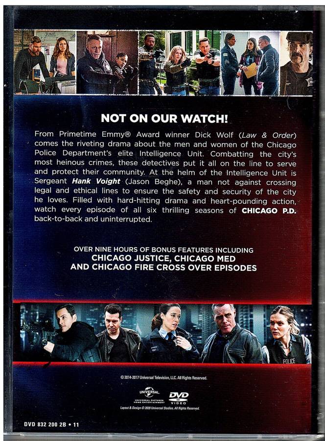 Chicago P.D. Season s Five - Seven 18 DVD Set