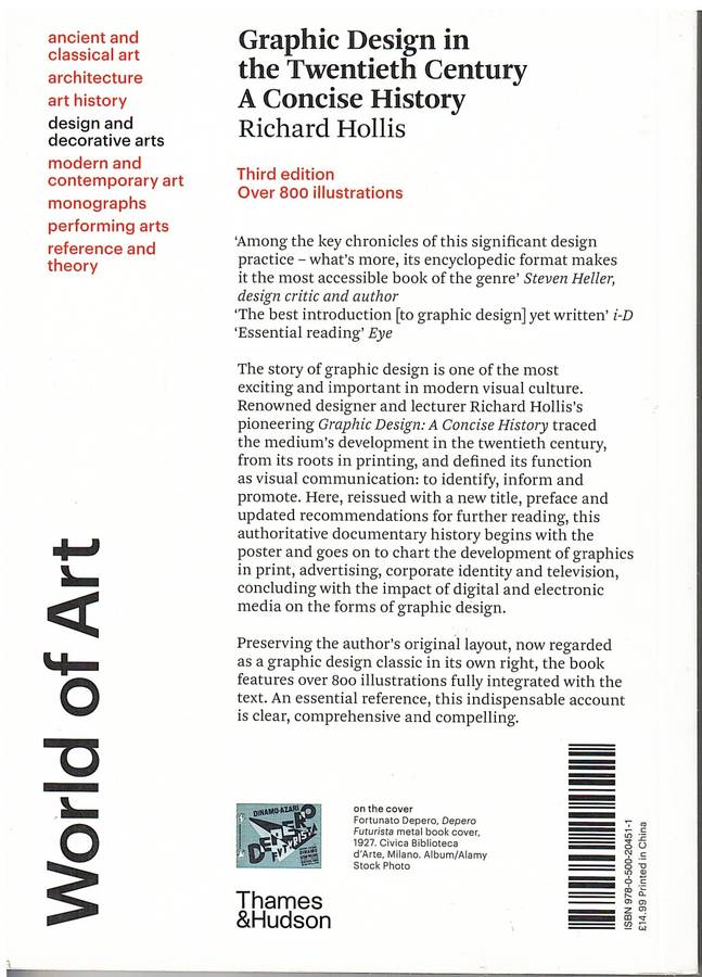 Graphic Design in the Twentieth Century (Thames & Hudson World of Art) Third edition