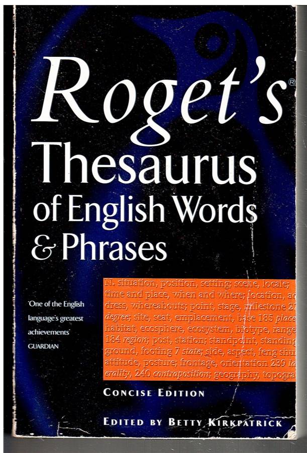 Roget`s Thesaurus of English Words & Phrases (Concise Edition) - Betty Kirkpatrick (Ed.)