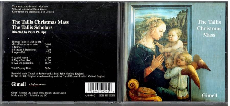 The Tallis Scholars - The Tallis Christmas Mass CD
