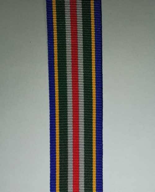 SAPS(SA Police) Commendation Medal Miniature Ribbon