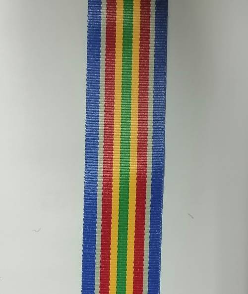 SAPS Ten Year Commemoration Medal Full Size Ribbon