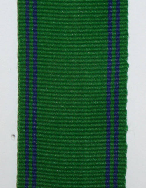 SADF Citizen Force Good Service Silver(20 Years) Medal Ribbon