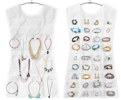 JEWELLERY ORGANIZER STORAGE GIRLS JEWELRY - HANGING DRESS LITTLE GIFTS CHRISTMAS